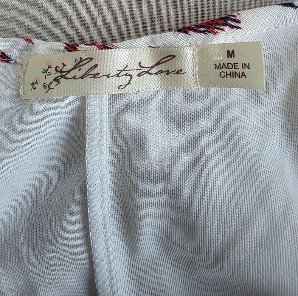 Liberty Love Ikat Slip Dress Size Medium - Picture 3 of 5